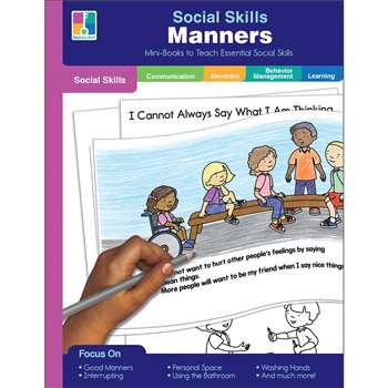 Social Skills Mini-Books Manners, CD-804117