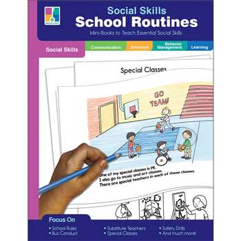 Mini-Books School Routines Social Skills, CD-804118