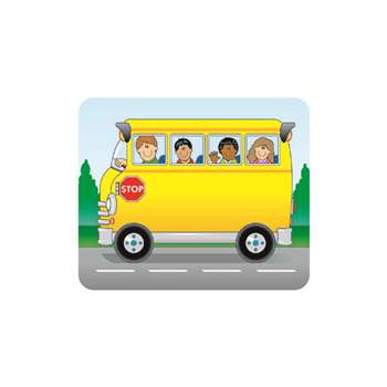 Name Tags School Bus 40/Pk Self-Adhesive, CD-9416