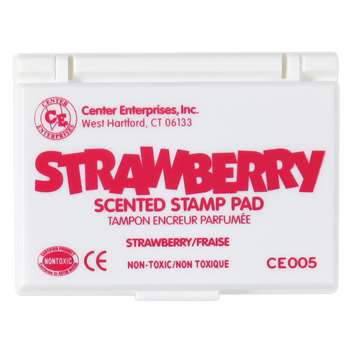 Stamp Pad Scented Strawberry Hot Pink By Center Enterprises