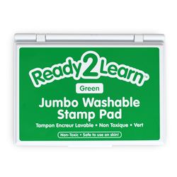 JUMBO WASHABLE STAMP PAD GREEN - CE-10033