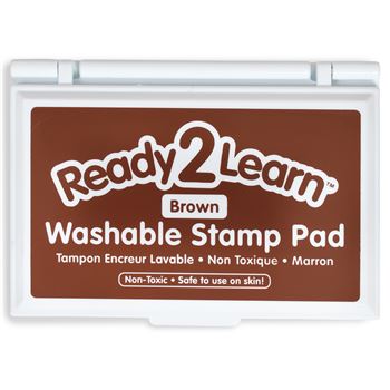 WASHABLE STAMP PAD BROWN - CE-10042