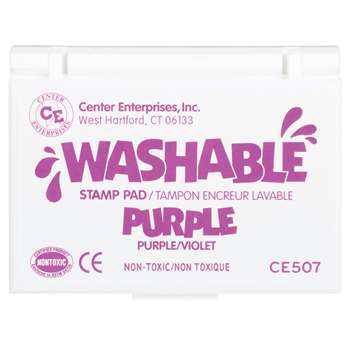 Stamp Pad Washable Purple By Center Enterprises