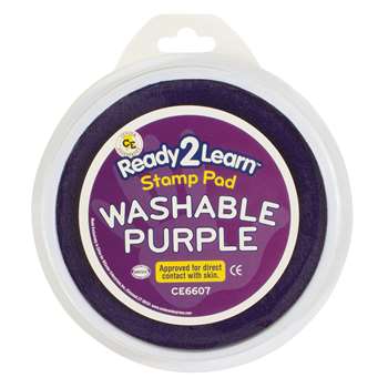 Jumbo Circular Washable Pads Purple Single By Center Enterprises