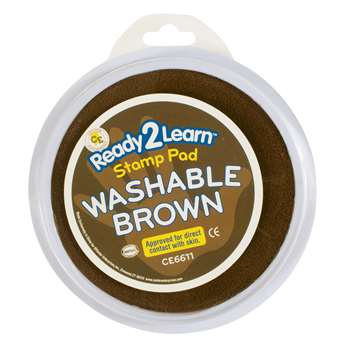 Jumbo Circular Washable Pads Brown Single By Center Enterprises