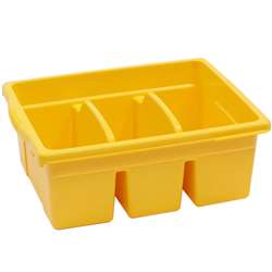 Leveled Reading Yellow Large Divided Book Tub By Copernicus Educational