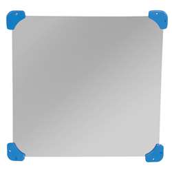 24In Square Mirror Primary By Childrens Factory