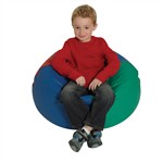 Round Bean Bag 26&quot; Rainbow, CF-610004