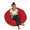 Round Bean Bag 35&quot; Red, CF-610007