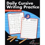 Daily Cursive Writing Practice 2-4, CHK9781771053440