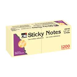 Sticky Notes 1 1/2X2 Plain, CHL33152