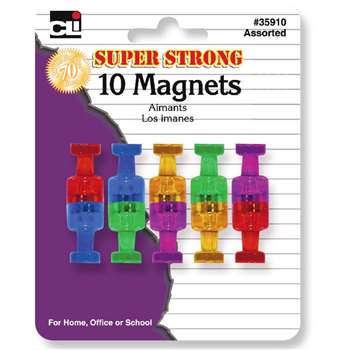 Super Strong Magnets 10 Pack, CHL35910