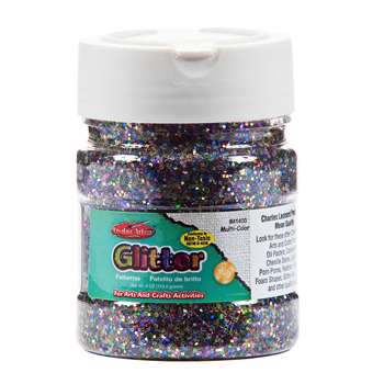 Creative Arts Glitter 4Oz Multi Clr, CHL41400