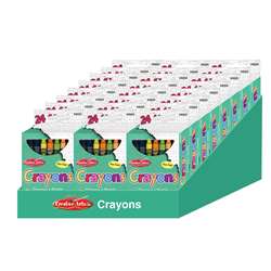 24 Boxes Of 24 Crayons Asstd Colors, CHL42024ST
