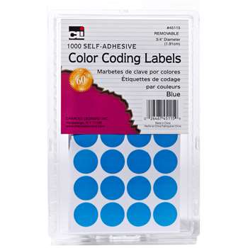 Color Coding Labels Blue, CHL45115