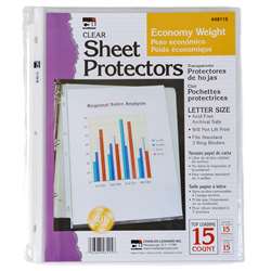 Sheet Protectors Economy 15/Bg, CHL48115