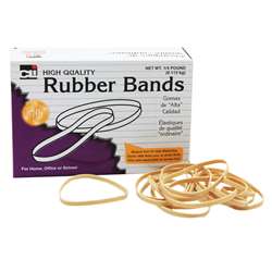 Rubber Bands 3" X 1/32" X 1/8" - 1/4 Lb Box By Charles Leonard