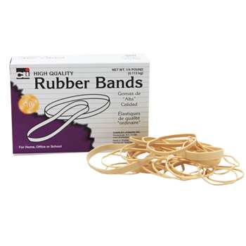 Rubber Bands Assorted Sizes By Charles Leonard