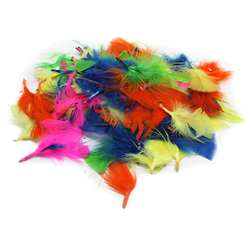 Turkey Feathers Hot Colors 14G Bag, CHL63030