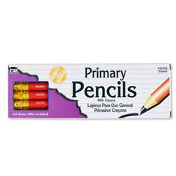 Pencil Primary Red with Eraser, CHL65505