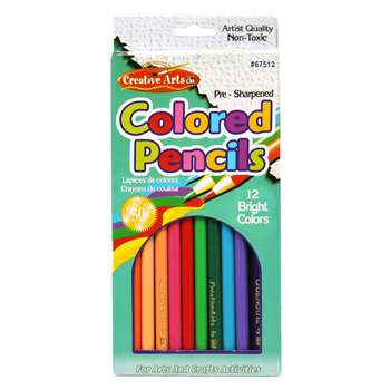 Shop Presharpened 7In Colored Pencils - Chl67512 By Charles Leonard