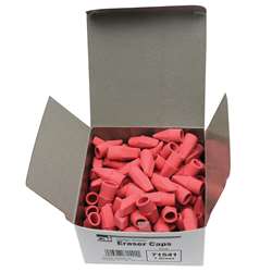 Economy Eraser Caps Pink By Charles Leonard