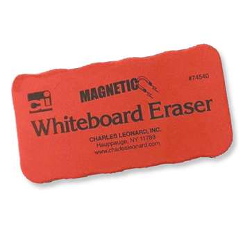4X2 Red 12Pk Magnetic Whiteboard Erasers, CHL74540