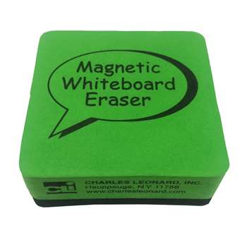 2X2 Lime 12Pk Magnetic Whiteboard Erasers, CHL74542