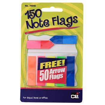 Note Flags Pack Of 30 &quot; 5 Colors, CHL76940ST