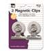 Magnetic Spring Clips 1.25In 2Pk