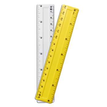 6In Plastic Ruler By Charles Leonard