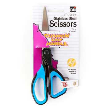 Cushion Grip Scissor 7&quot; Straight, CHL80700