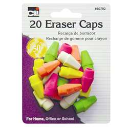 Eraser Caps Neon Asst, CHL80792