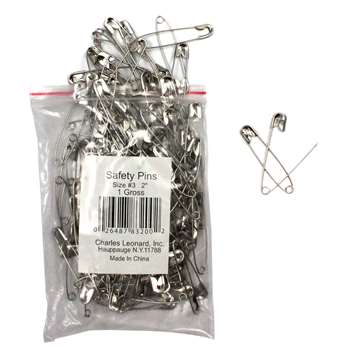 Safety Pins 2" By Charles Leonard
