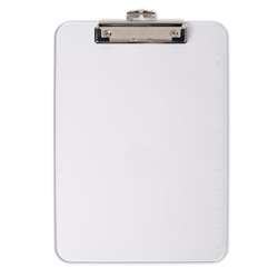 Plastic Clipboard Clear By Charles Leonard