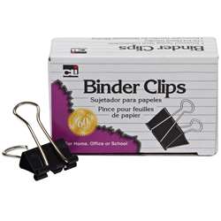 Binder Clips 1 1/4 Wide Medium By Charles Leonard