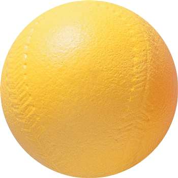 9&quot; Yellow Coated Foam Baseball High Density, CHSBB3