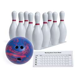 Plastic Bowling Pin Set By Champion Sports