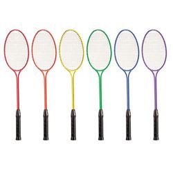 Steel Twin Shaft Badmintn Racket St, CHSBR30SET