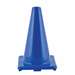 Flexible Vinyl Cone Weighetd 12In Blue