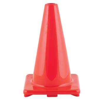 Flexible Vinyl Cone Wghtd 12Inorng, CHSC12OR