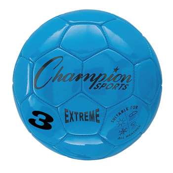 Soccer Ball Size3 Composite Blue, CHSEX3BL