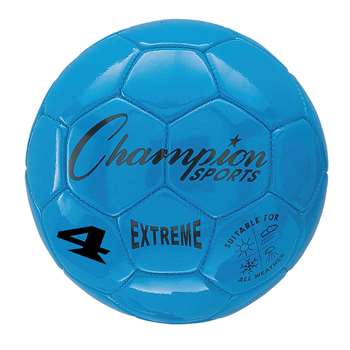 Soccer Ball Size4 Composite Blue, CHSEX4BL