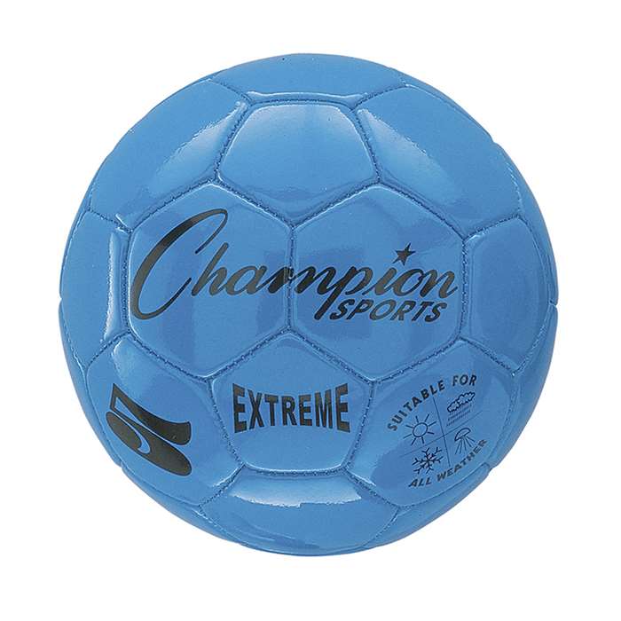 Soccer Ball Size 5 Composite Blue, CHSEX5BL