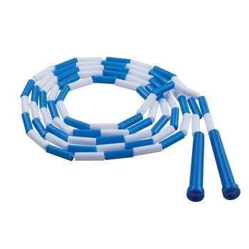 Plastic Jump Rope Blue White Segmented 9Ft By Champion Sports