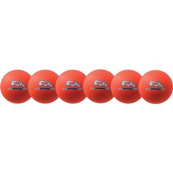 Dodgeball Set/6 Rhino Skin Orange, CHSRXD6NOSET