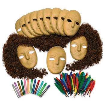 Paper Mache Masks Activities Box By Chenille Kraft