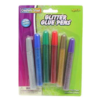 Glitter Glue Pens Bright Hues Color By Chenille Kraft