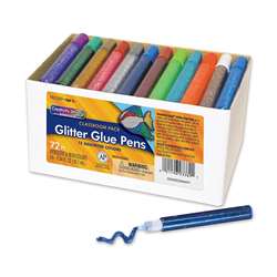 Glitter Glue Pens 72 Assd Classpack By Chenille Kraft