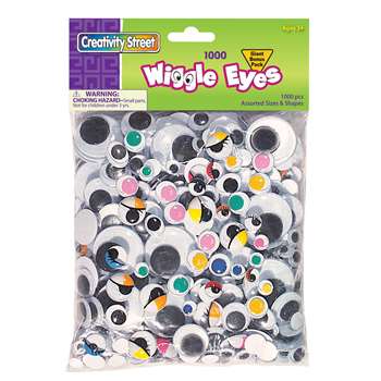 Wiggle Eyes Class Pk Approx 1000 By Chenille Kraft